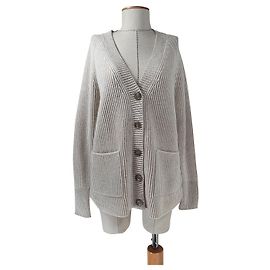 Autre Marque Repeat Kaschmir Cardigan Beige L XL Beige