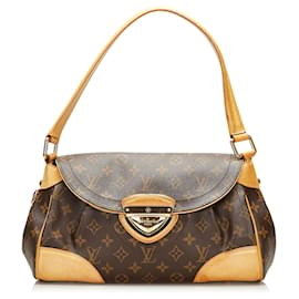 Louis Vuitton-Louis Vuitton Brown Monogram Beverly MM-Brown