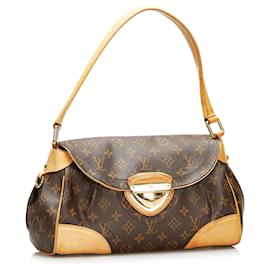 Louis Vuitton-Louis Vuitton Brown Monogram Beverly MM-Brown