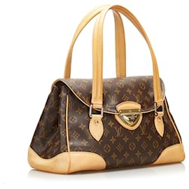 Louis Vuitton-Louis Vuitton Brown Monogramm Beverly GM-Braun