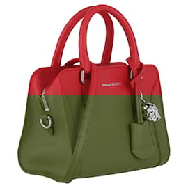 Alexander Mcqueen-Alexander McQueen Mini Padlock Handbag-Red