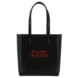Bolsa de Compras com Logotipo Assinatura Alexander McQueen Multicor