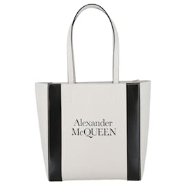 Alexander Mcqueen-Alexander McQueen Signature Logo Shopper Tote-Multiple colors
