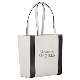 Alexander Mcqueen-Alexander McQueen Signature Logo Shopper Tote-Multiple colors
