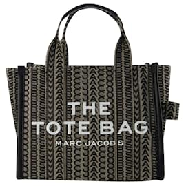 Marc Jacobs-The Mini Tote Bag Monogram - Marc Jacobs - Beige Multi - Cotton-Multiple colors