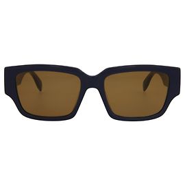 Alexander Mcqueen Square-Frame Acetate Sunglasses Blue