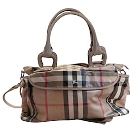 Burberry-Travel bag-Beige,Light brown