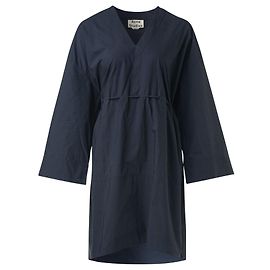 Acne Vestido Malí De Popelín Azul Azul marino