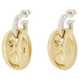 Orecchino Xtra Eight Dang - Paco Rabanne - Oro/Argento - Ottone D'oro Metallico