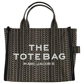 Marc Jacobs-The Small Tote Bag Monogram - Marc Jacobs - Beige Multi - Cotton-Multiple colors