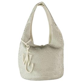JW Anderson Mini Sequin Tote Bag - J.W. Anderson - White - Leather White