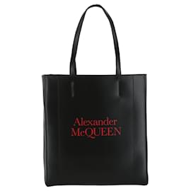 Alexander Mcqueen-Alexander McQueen Signature Logo Shopper Tote-Multiple colors