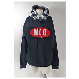 Sweatshirt Alexander McQueen MCQ Noir Multicolore Coton Noir Multicolore