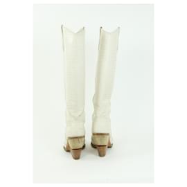 Fendi-Fendi boots 40-Beige