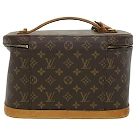 Louis Vuitton-LOUIS VUITTON Monogram Nice Hand Bag M47280 LV Auth ac1222-Monogram