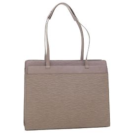 Bolsa Tote LOUIS VUITTON Epi Croisette GM Lilás M5250B LV Auth am3350 Roxo