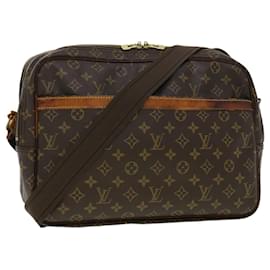 Louis Vuitton-LOUIS VUITTON Monogram Reporter GM Shoulder Bag M45252 LV Auth bs3068-Monogram