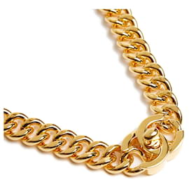 Chanel-MAXI GOLDEN TURNLOCK CC-Dourado
