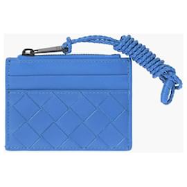 Bottega Veneta-Bottega Veneta adjustable lanyard wallet-Blue