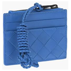 Bottega Veneta-Bottega Veneta adjustable lanyard wallet-Blue