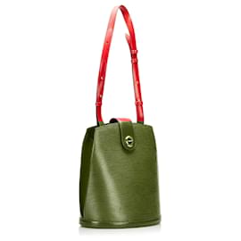 Louis Vuitton-Louis Vuitton Red Epi Cluny-Red