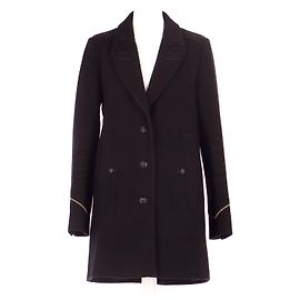 The Kooples Mantel Schwarz