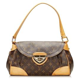 Louis Vuitton-louis vuitton Monogram Beverly MM brown-Brown