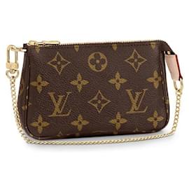 Louis Vuitton-LV monogram Mini pochette accessoires-Brown
