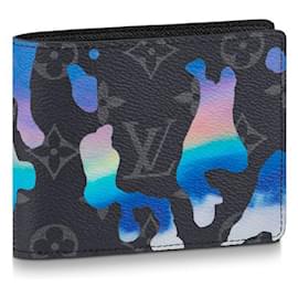 Louis Vuitton-LV Multiple portefeuille édition limitée lever du soleil-Gris