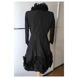 Dolce & Gabbana-Trench coats-Black