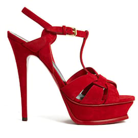 Saint Laurent-HOMENAJE EN ANTE ROJO39 NUEVO-Roja