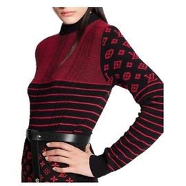 Louis Vuitton Cashmere Pullover Red Red
