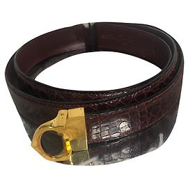 Cartier Belts Dark red