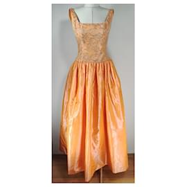 Escada-Dresses-Orange