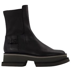 Robert Clergerie Botas Bey em Couro Preto Preto