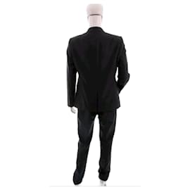 Emporio Armani-David Line Slim Fit Navy Suit 2020 Size 52-Navy blue
