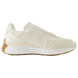 Alexander Mcqueen-Sprint Sneakers in Multicolour Leather-Multiple colors