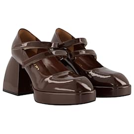 Autre Marque-Bulla Babies 85  In brown leather-Brown