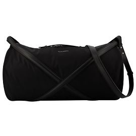 Alexander Mcqueen Sac de Sport en Cuir Noir Noir
