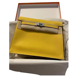 Hermès Sacs à main Jaune