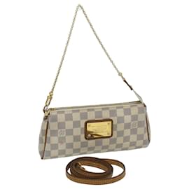 Louis Vuitton-LOUIS VUITTON Damier Azur Eva Shoulder Bag N55214 LV Auth rh306-Other