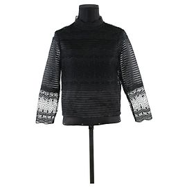Top Maje 36 Schwarz