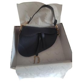 Christian Dior Saddle Dior Bleu Marine