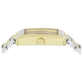 Versace-Versace Tonneau-Armbanduhr-Metallisch