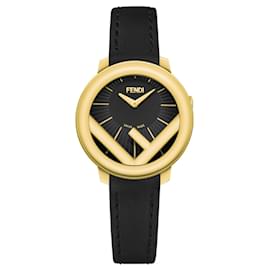 Fendi-Fendi Run Away Strap Watch-Golden,Metallic