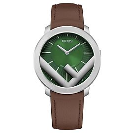 Fendi Run Away Strap Watch Metallic