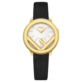 Fendi-Fendi Run Away Strap Watch-Golden,Metallic