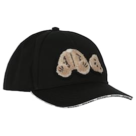 Palm Angels-Palm Angels Bear Trucker Hat-Black