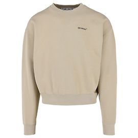 Off White Suéter off-white com estampa de setas Bege