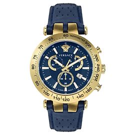 Reloj Versace Bold Chrono de piel Dorado Metálico